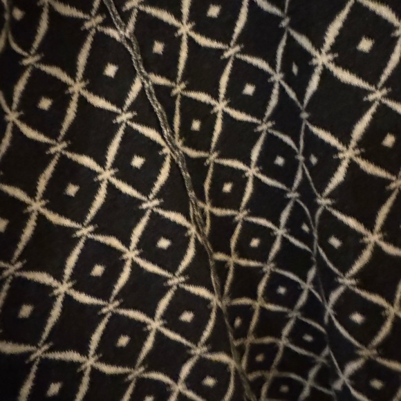 Belldini Cream and Black Cardigan with Yellow Accents - Picture 2 of 7